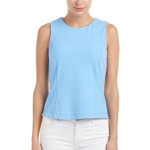 J. McLaughlin Geometric Pattern Top